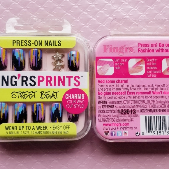 Fing'rs Prints  Press-on Nails 3 packs - Picture 6 of 10